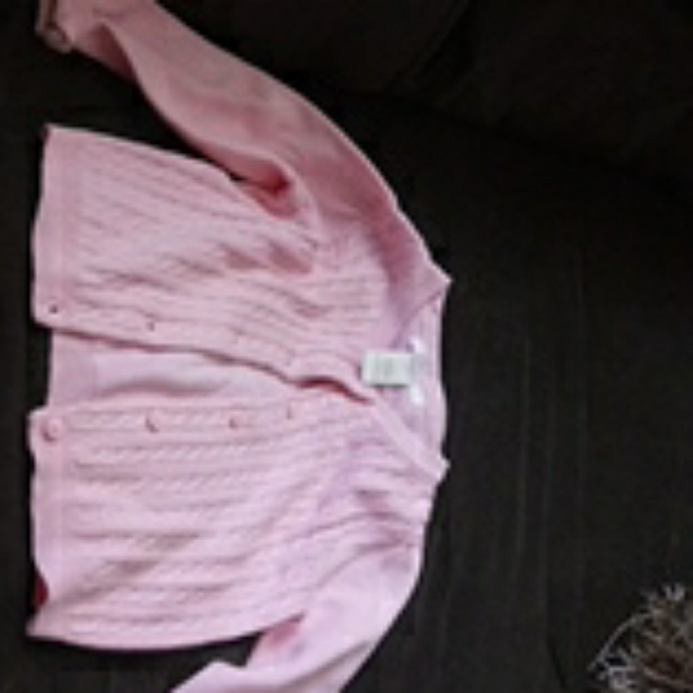 Pink cardigan